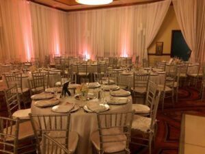 PIPE AND DRAPING LOS ANGELES FABRIC DECOR FOR WEDDING EVENTS 
